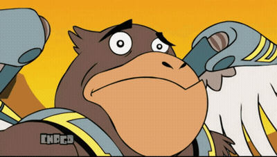 Cartoon Bird CNBC GIF