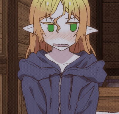 Cartoon Blonde Hair Green Eyes GIF