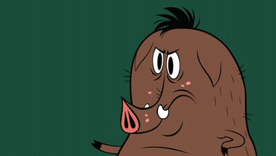 Cartoon Boar Saying I'm The Best GIF