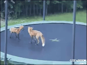 Cartoon Boy And Girl Standing Together GIF