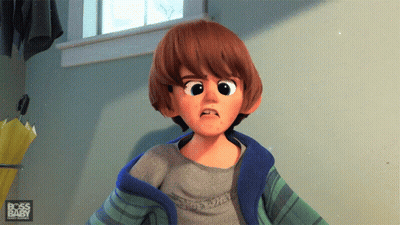 Cartoon Boy Lying In Bed Really GIF