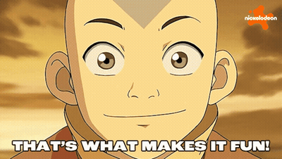 Cartoon Boy Saying That's What Makes It Fun GIF