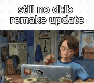 Cartoon Boy Sitting At Desk Using Laptop GIF