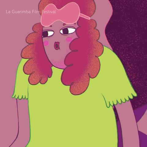 Cartoon Boy Wearing Hat And Goggles Holding Plants GIF