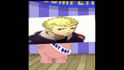 Cartoon Boy With Best Boy Sash GIF