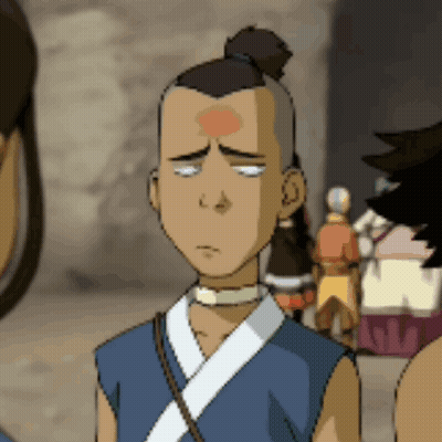 Cartoon Boy With Bun And Choker GIF