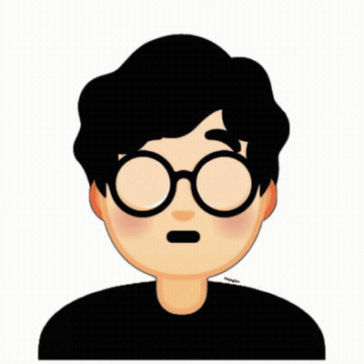 Cartoon Boy With Glasses GIF