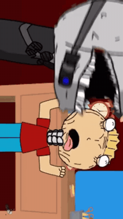 Cartoon Boy With Mouth Open GIF