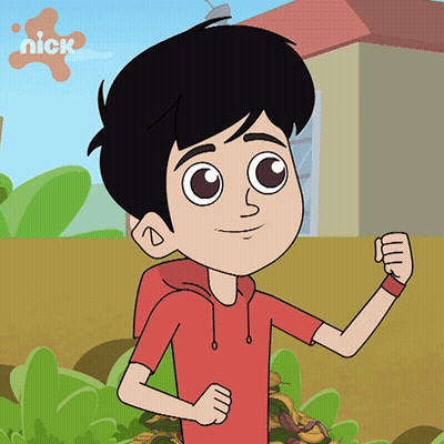 Cartoon Boy With Nick GIF
