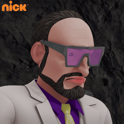 Cartoon Boy With Nick Logo GIF