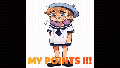 Cartoon Boy With Word Briol GIF