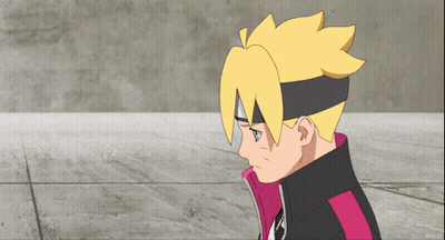 Cartoon Boy With Yellow Hair And Headband GIF