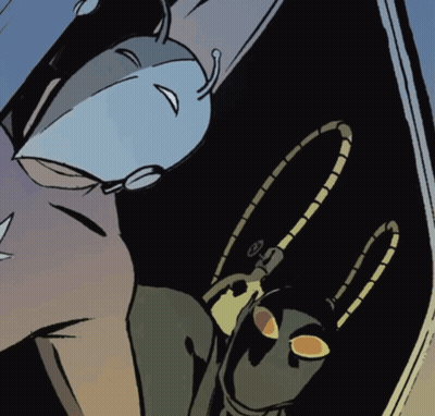 Cartoon Bug With Long Antennae GIF