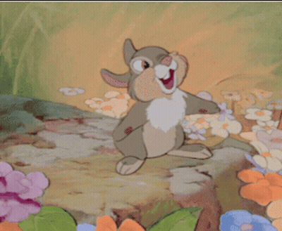 Cartoon Bunny Laying On Back Lllooolll GIF