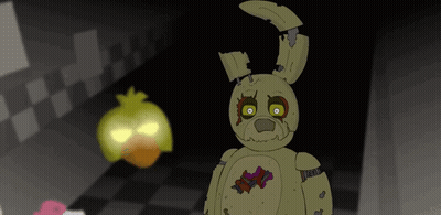 Cartoon Bunny With Sticker on Chest