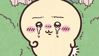 Cartoon Bunny With Tears GIF