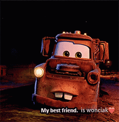 Cartoon Car My Best Friend Is Wonciak GIF