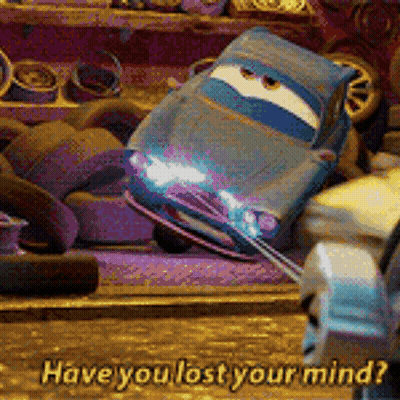 Cartoon Car Towed Have You Lost Your Mind GIF