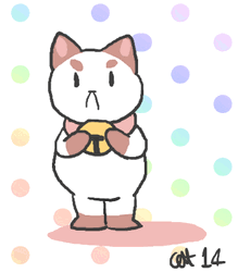Cartoon Cat Being Angry GIF