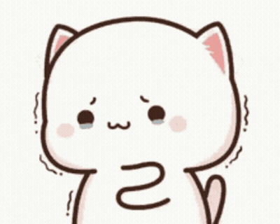 Cartoon Cat Crying Tears GIF