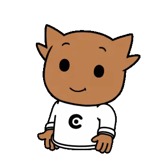 Cartoon Cat Giving Thumbs Up Sticker