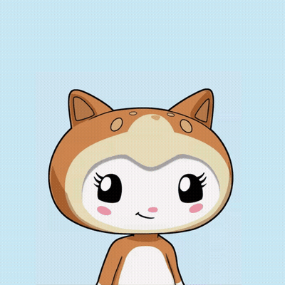 Cartoon Cat GM GIF