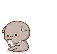 Cartoon Cat Holding Another Cat's Head Sticker