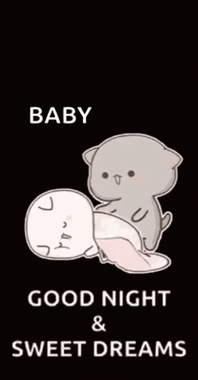 Cartoon Cat Holding Baby GIF