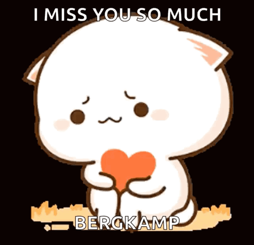 Cartoon Cat Holding Heart Saying I Miss You GIF