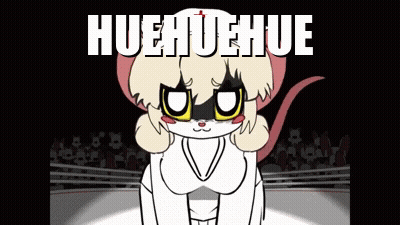 Cartoon Cat Huehuehue GIF