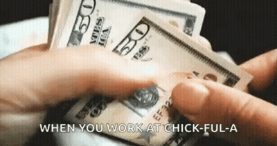 Cartoon Cat In Front Of Money GIF