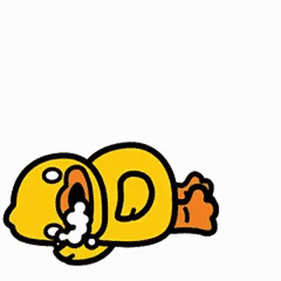 Cartoon Cat Lying Down Looking At Phone GIF