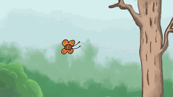 Cartoon Cat Missing The Prey GIF