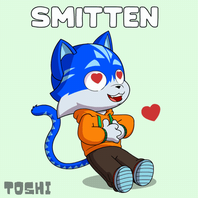 Cartoon Cat Named Smitten GIF