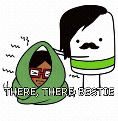 Cartoon Cat On Bed Saying You Last Night LOL GIF