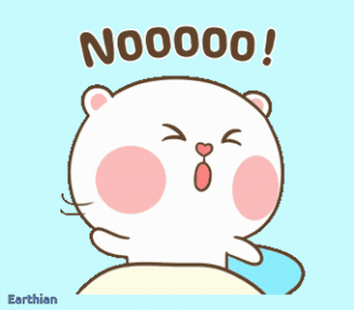 Cartoon Cat Saying Noooo GIF