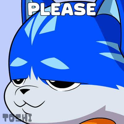 Cartoon Cat Saying Please GIF