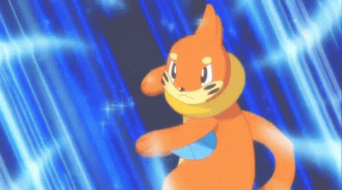 Cartoon Cat Standing In Front Of Blue Light GIF