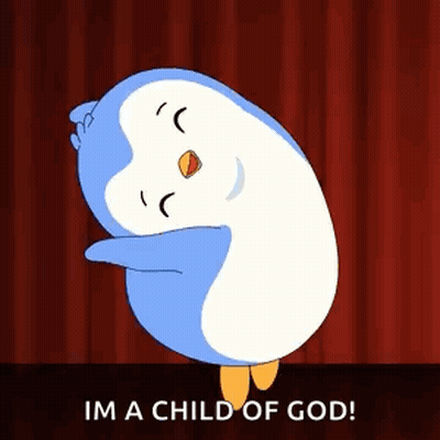 Cartoon Cat Walking On Blue Background GIF