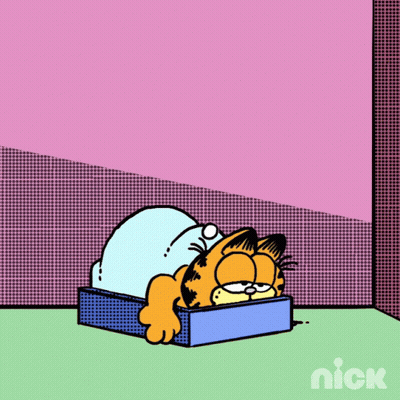 Cartoon Cat With Big Blue Eyes Looking At Camera GIF