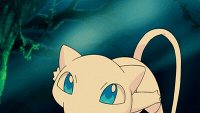 Cartoon Cat With Blue Eyes And Tail GIF