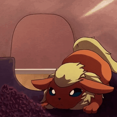 Cartoon Cat With Blue Eyes Laying On Back GIF