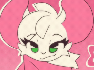 Cartoon Cat With Green Eyes GIF