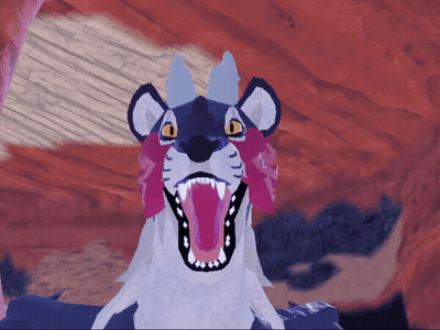 Cartoon Cat With Mouth Open GIF