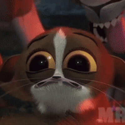Cartoon Cat With Mr Word GIF