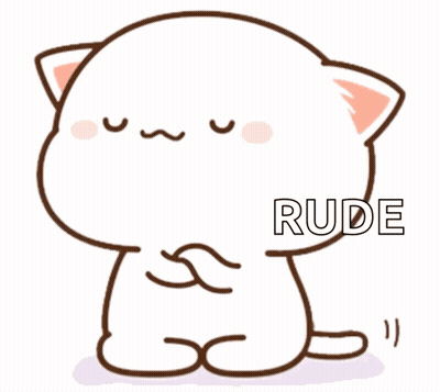 Cartoon Cat With Oops Text GIF