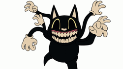 Cartoon Cat With Six Hands GIF