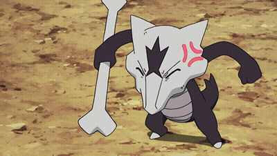 Cartoon Cat With Skull Face GIF