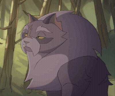 Cartoon Cat With Word Ang GIF