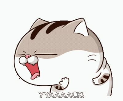 Cartoon Cat Yyaaack GIF